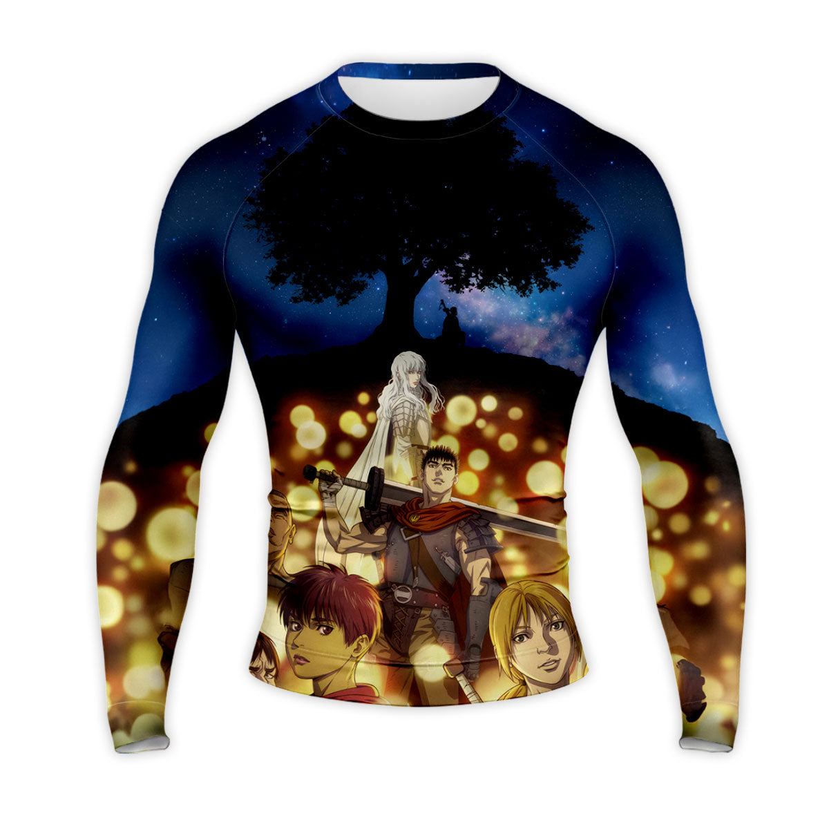 Berserk Guts Group Under Tree Anime Apparel