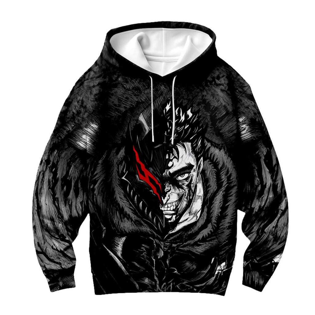 Berserk Guts Half Masked Warrior Anime Apparel