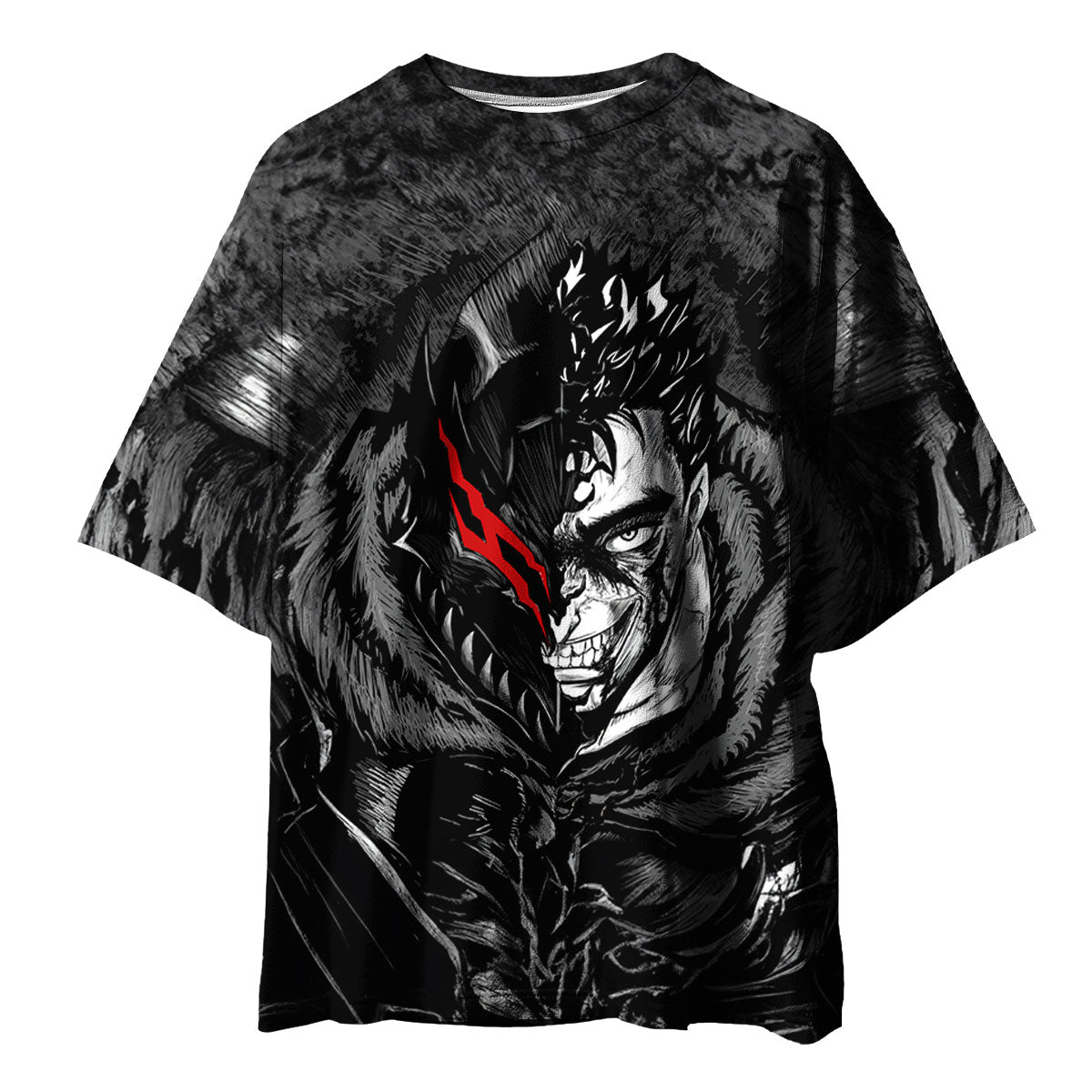 Berserk Guts Half Masked Warrior Anime Apparel