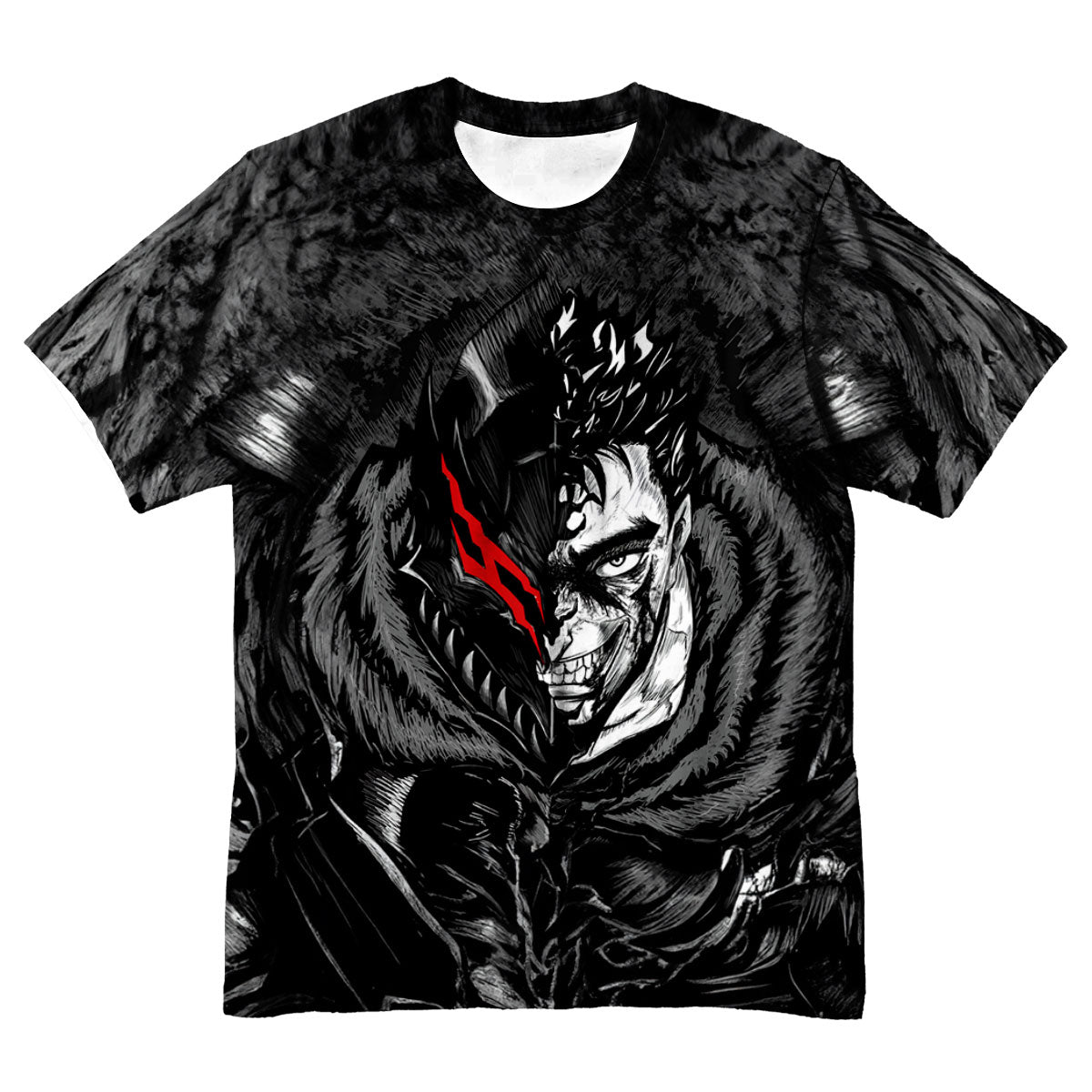 Berserk Guts Half Masked Warrior Anime Apparel