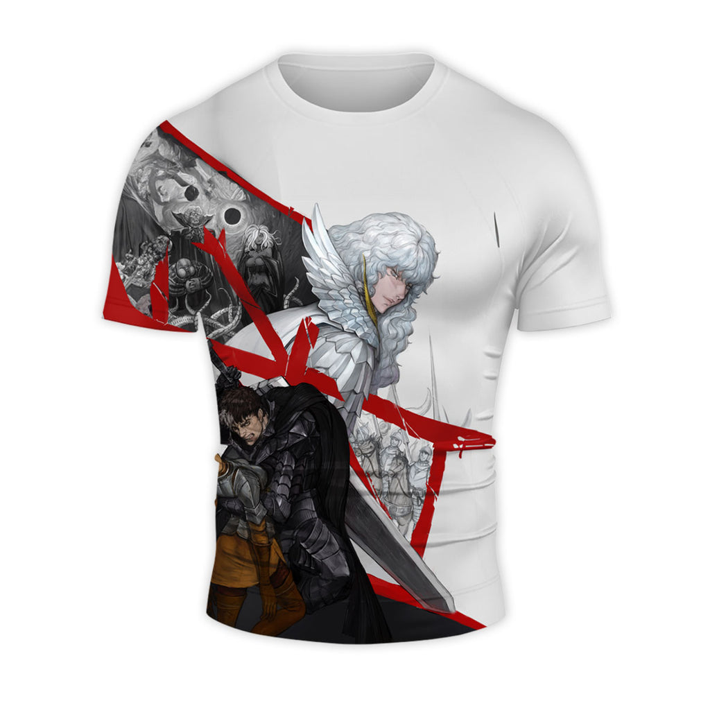 Berserk Guts Holding Casca Anime Apparel