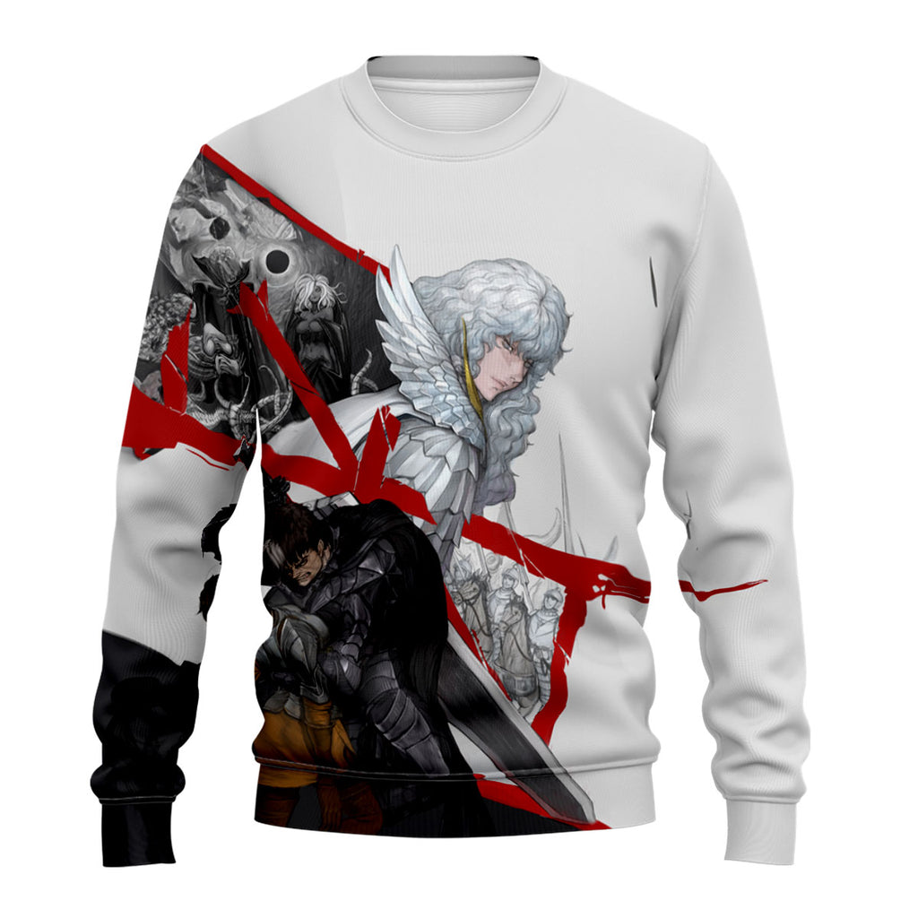 Berserk Guts Holding Casca Anime Apparel