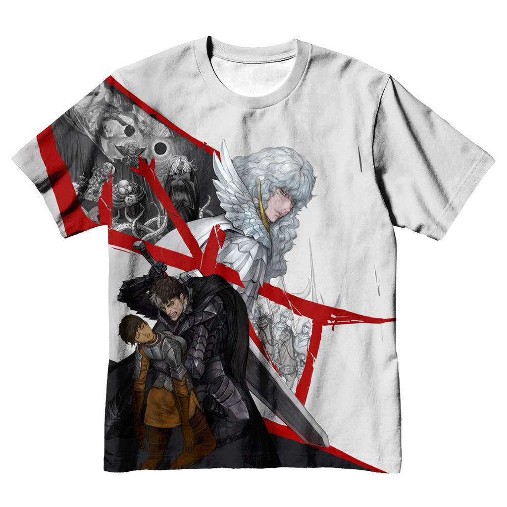 Berserk Guts Holding Casca Anime Apparel
