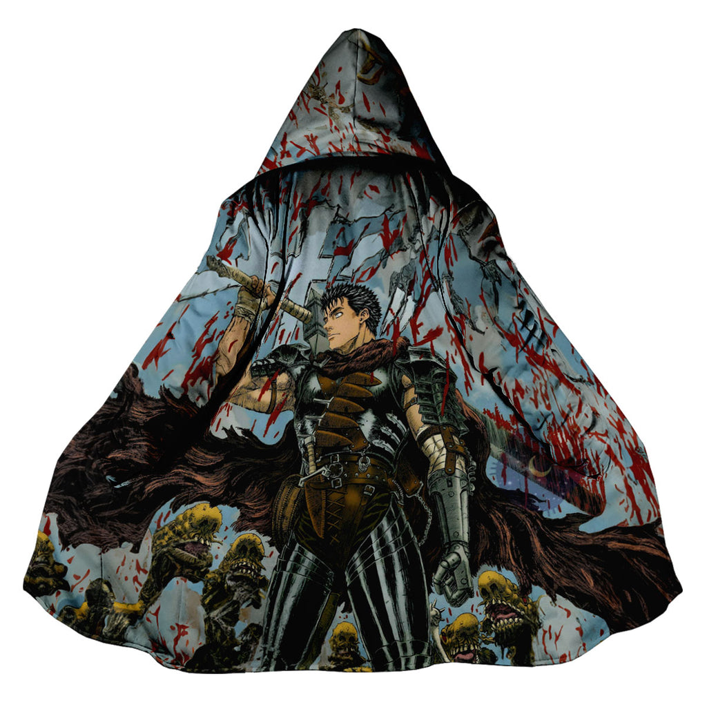 Berserk Guts Holding Raised Sword Anime Apparel