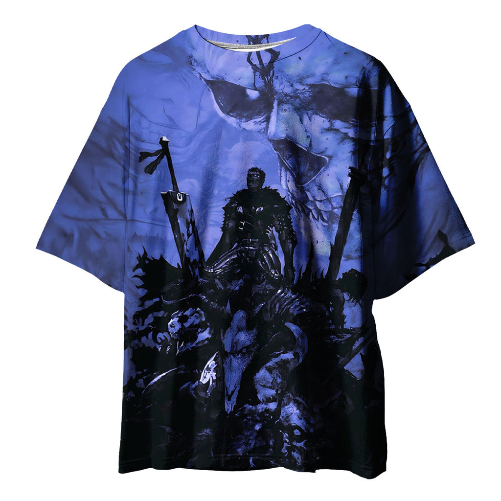 Berserk Guts Lying On Rubble Anime Apparel