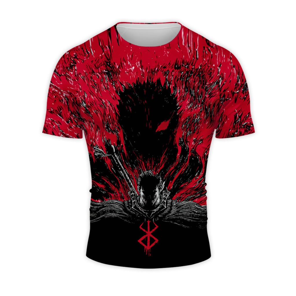 Berserk Guts Menacing Aura Anime Apparel