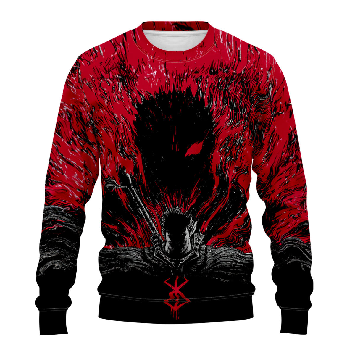 Berserk Guts Menacing Aura Anime Apparel