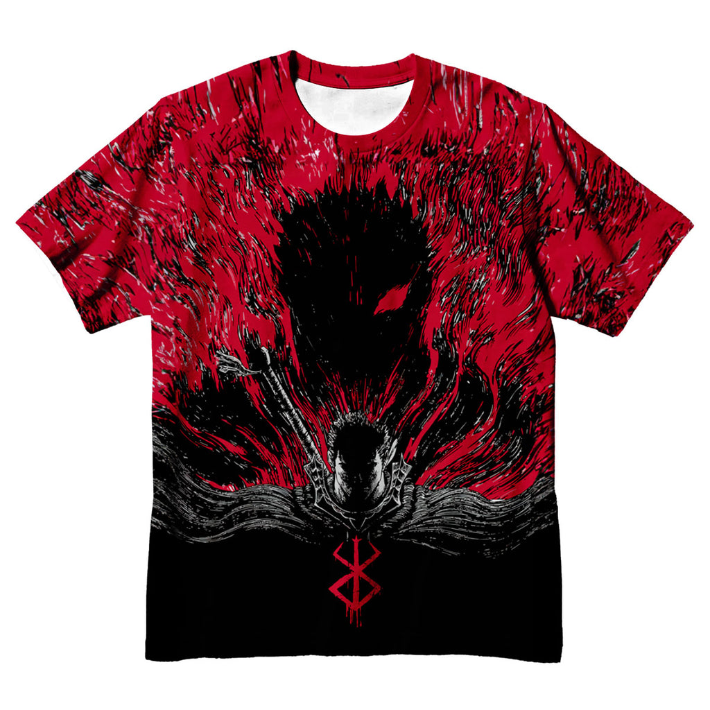 Berserk Guts Menacing Aura Anime Apparel