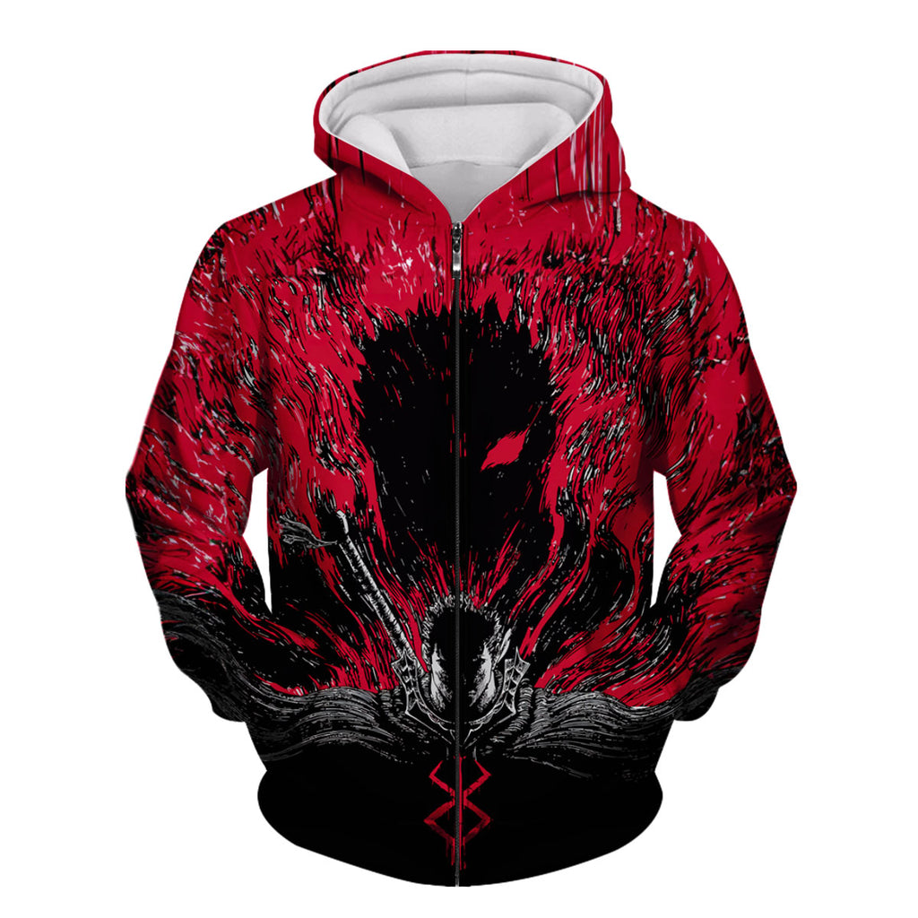 Berserk Guts Menacing Aura Anime Apparel