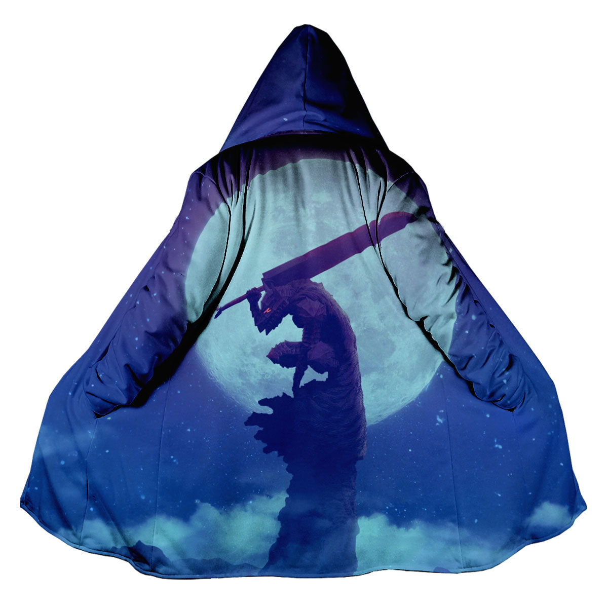 Berserk Guts Moonlit Greatsword Battle Anime Apparel