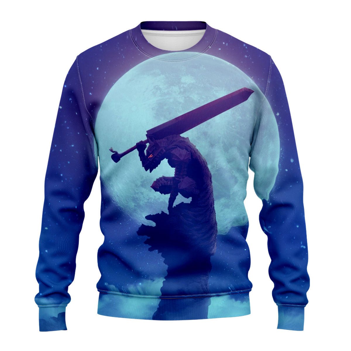 Berserk Guts Moonlit Greatsword Battle Anime Apparel