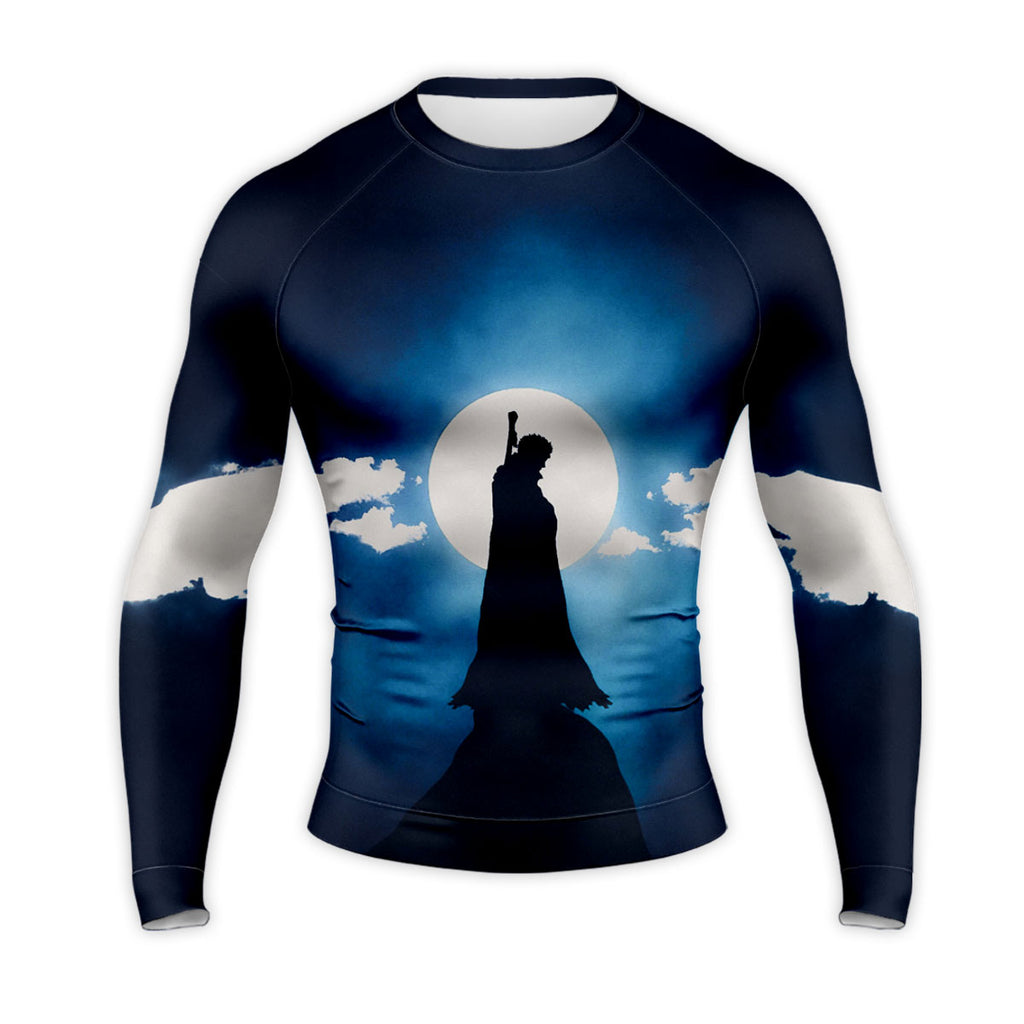 Berserk Guts Mountain Berserker Silhouette Anime Apparel