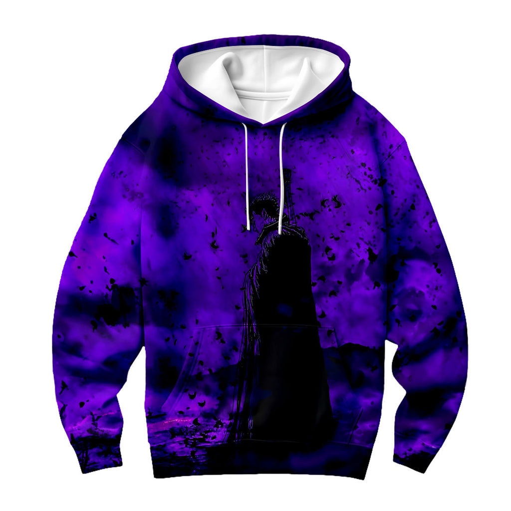 Berserk Guts Purple Mist Anime Apparel