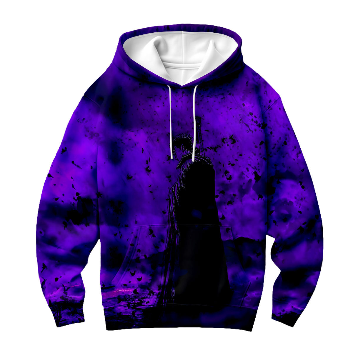 Berserk Guts Purple Mist Anime Apparel