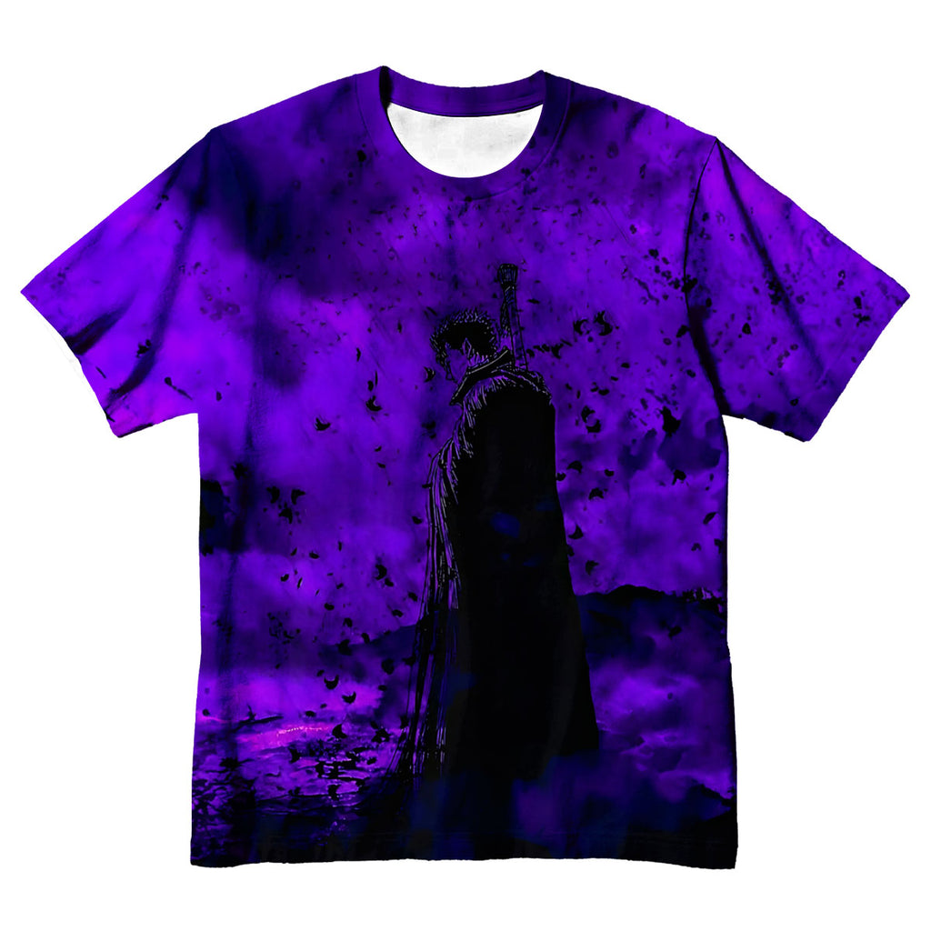 Berserk Guts Purple Mist Anime Apparel