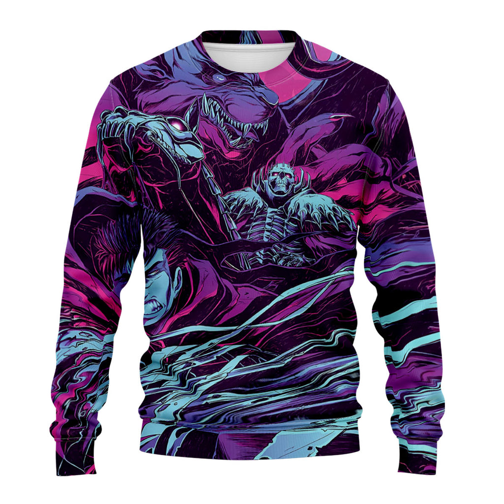 Berserk Guts Raging Sword Strike Anime Apparel
