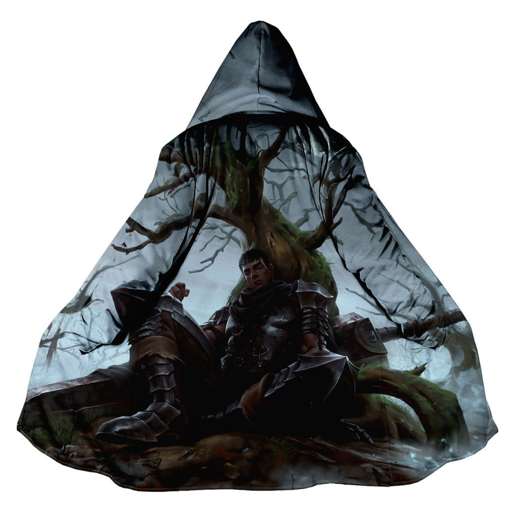 Berserk Guts Resting Under Tree Anime Apparel