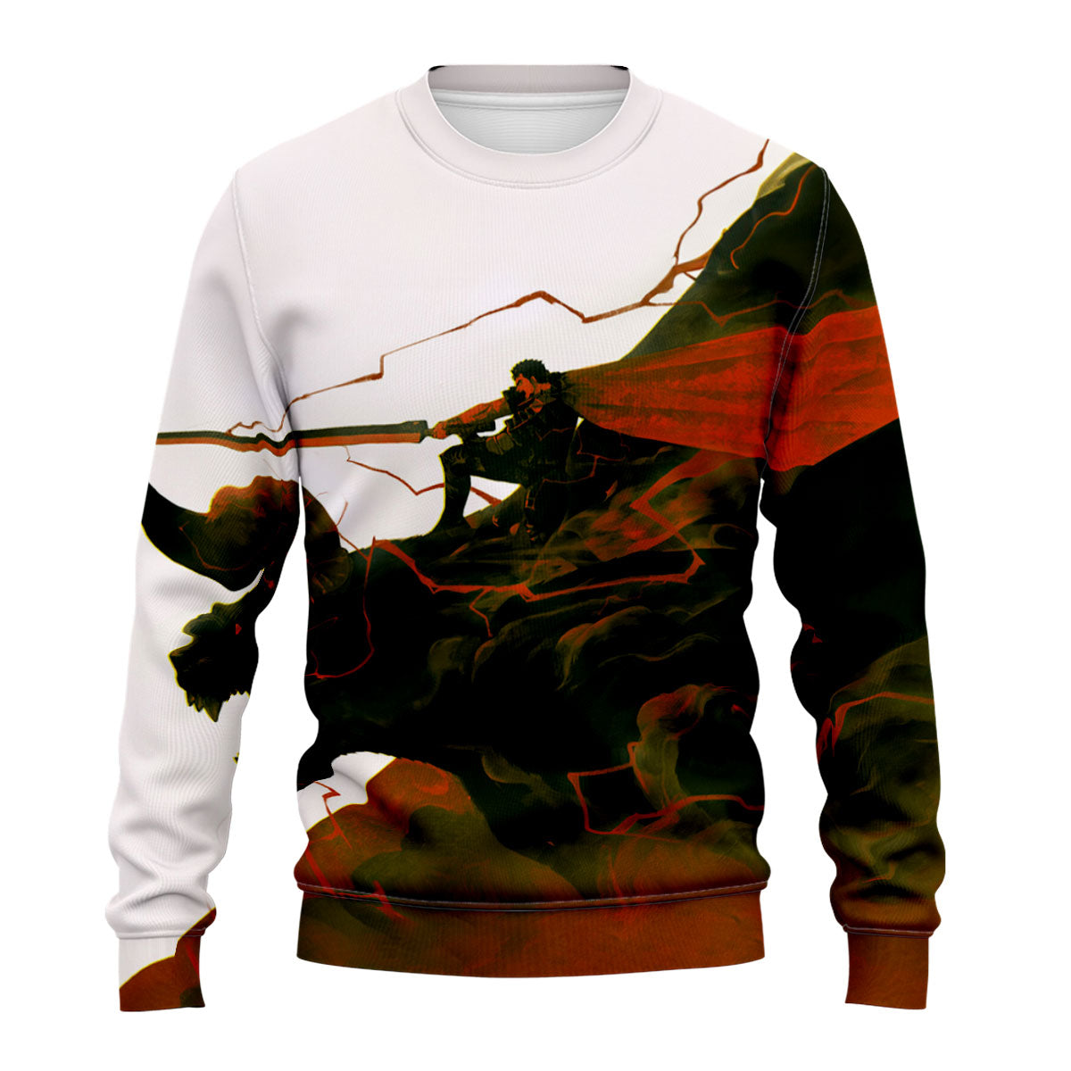 Berserk Guts Riding Demon Beast Anime Apparel