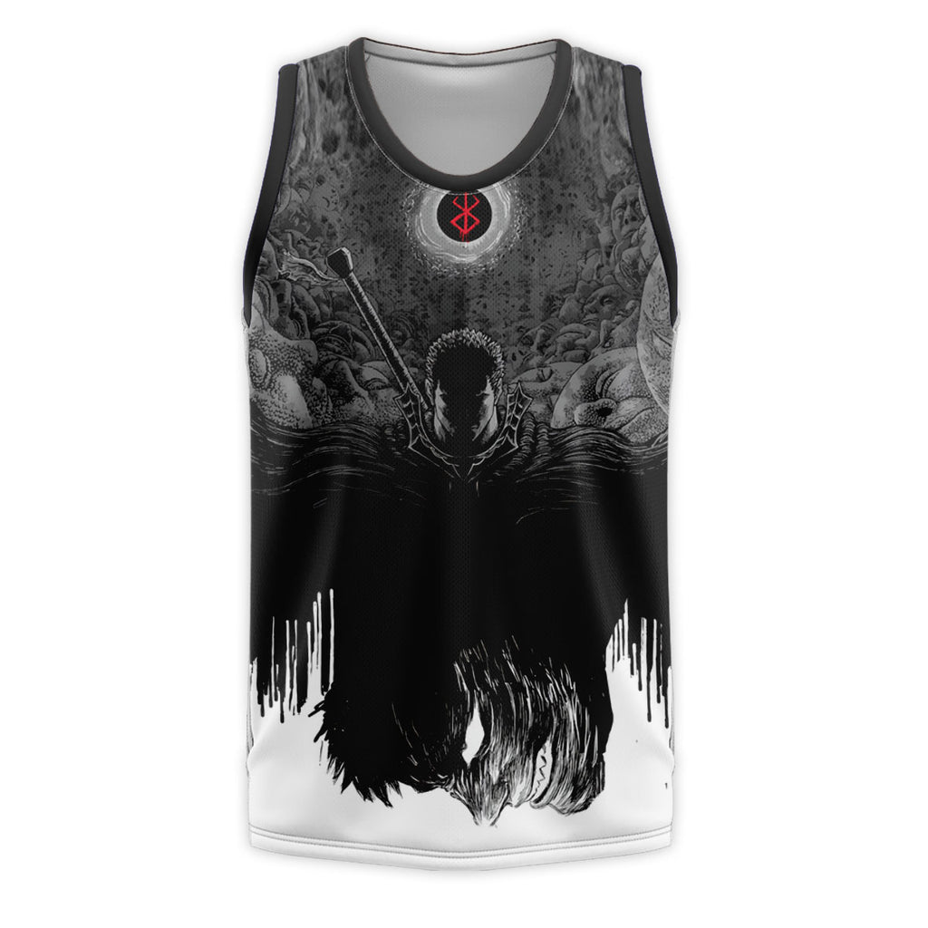 Berserk Guts Shadowed Silhouette Anime Apparel