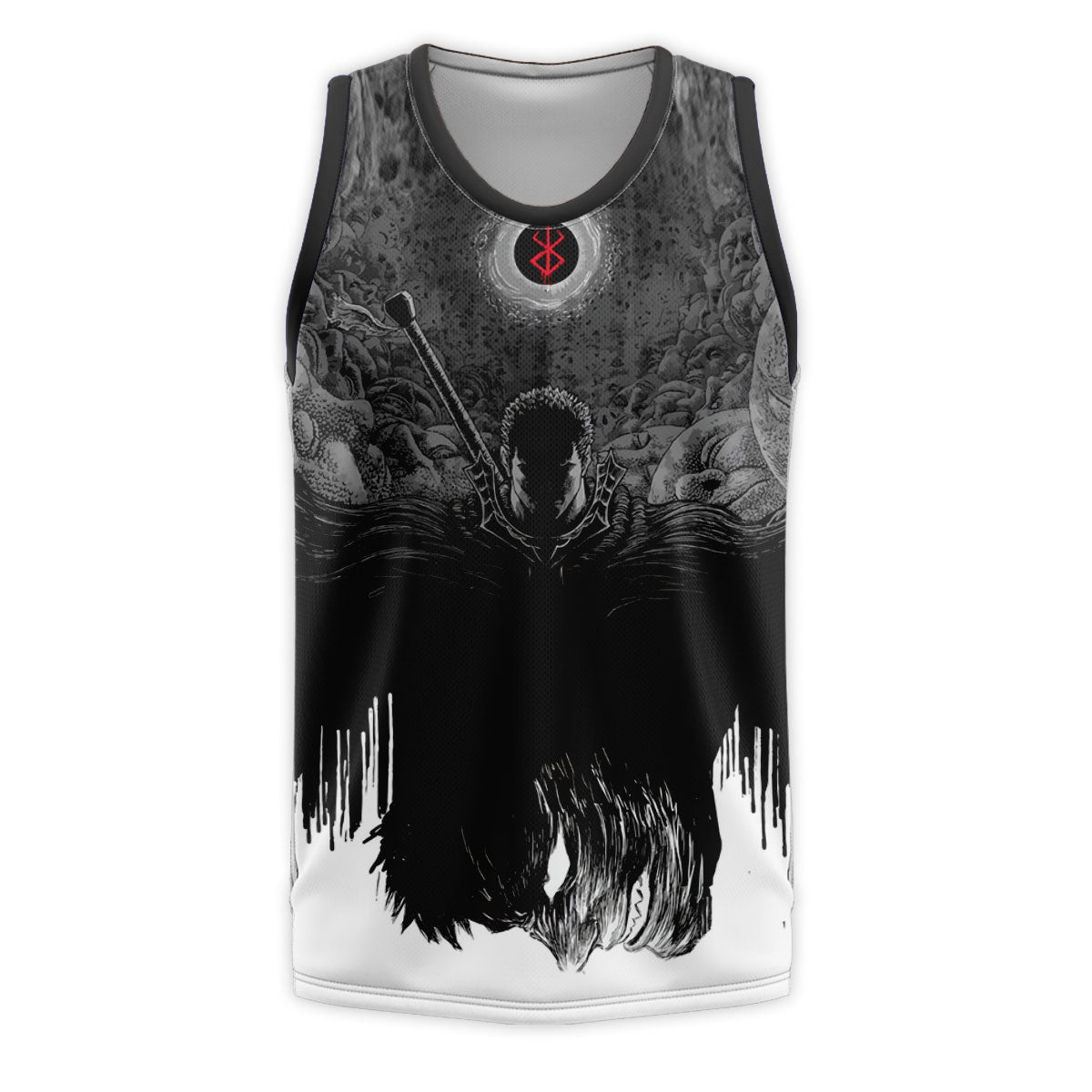 Berserk Guts Shadowed Silhouette Anime Apparel