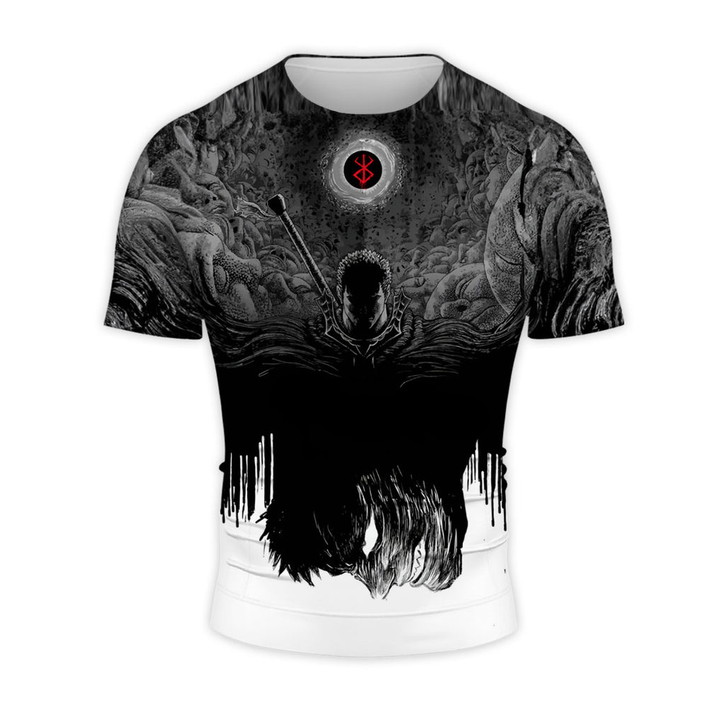 Berserk Guts Shadowed Silhouette Anime Apparel
