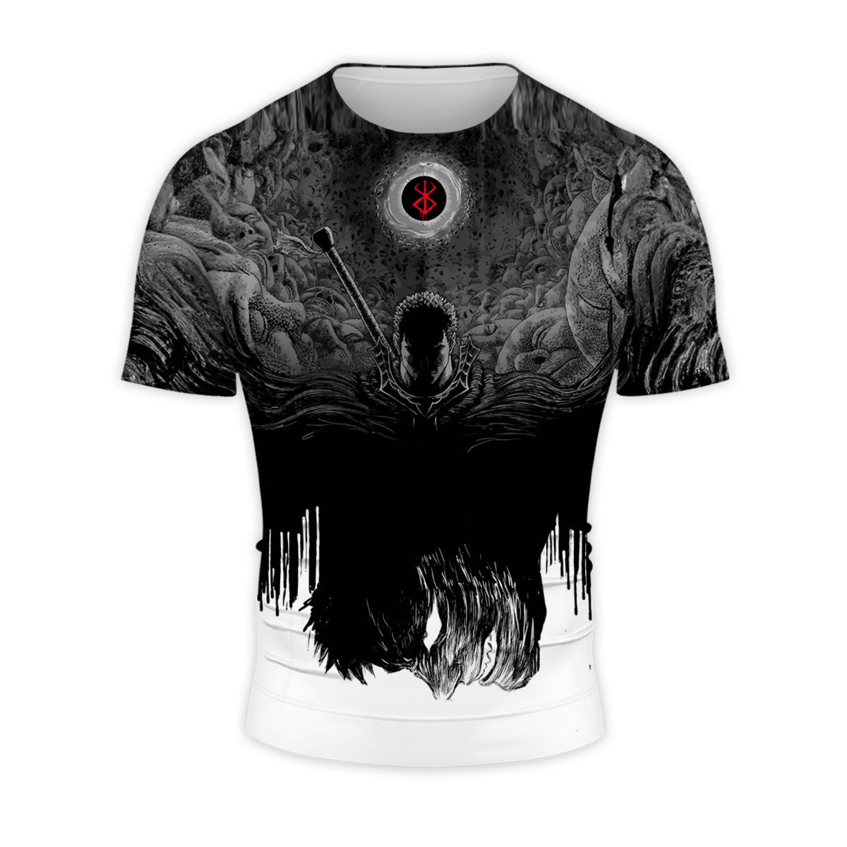 Berserk Guts Shadowed Silhouette Anime Apparel