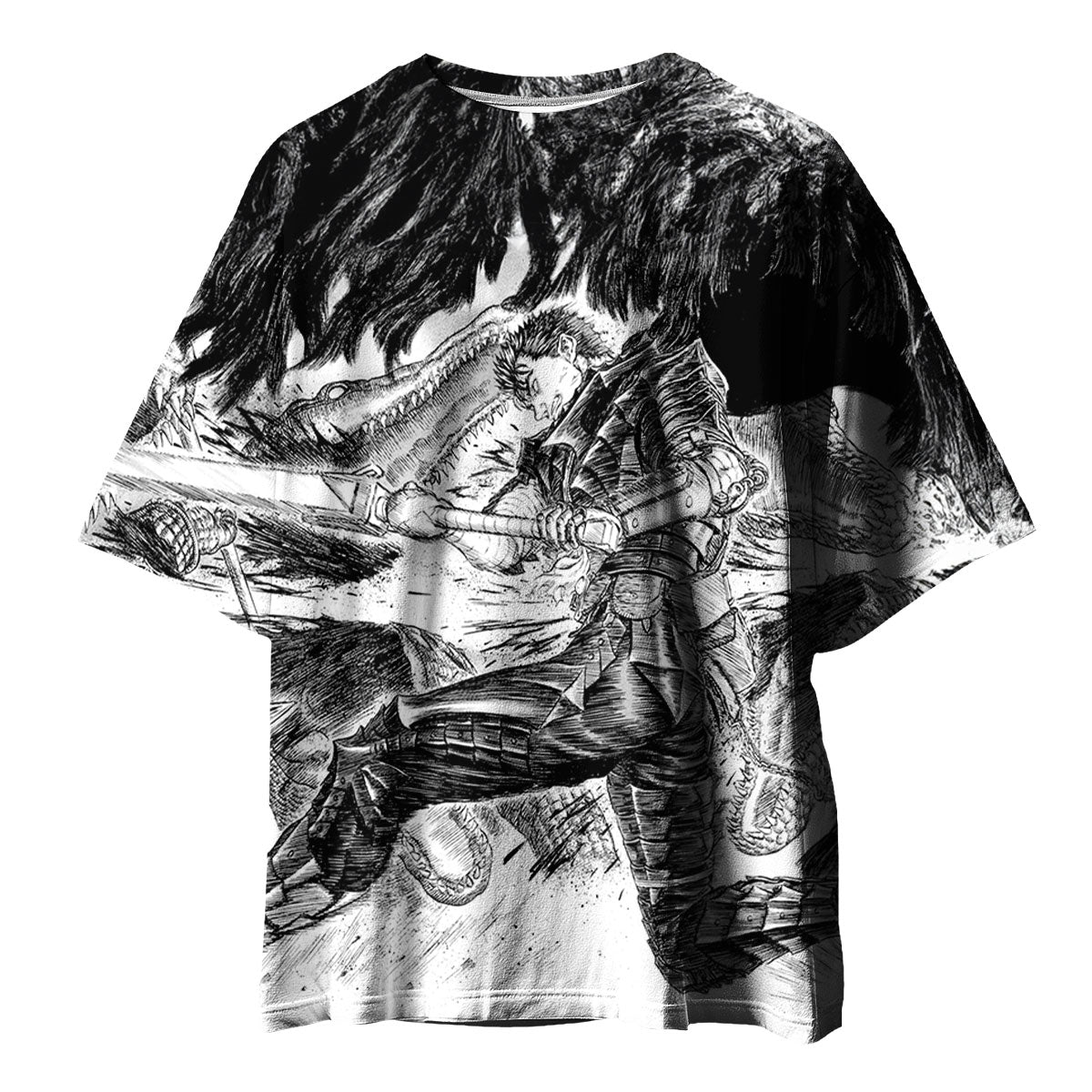 Berserk Guts Slaying Demons Anime Apparel
