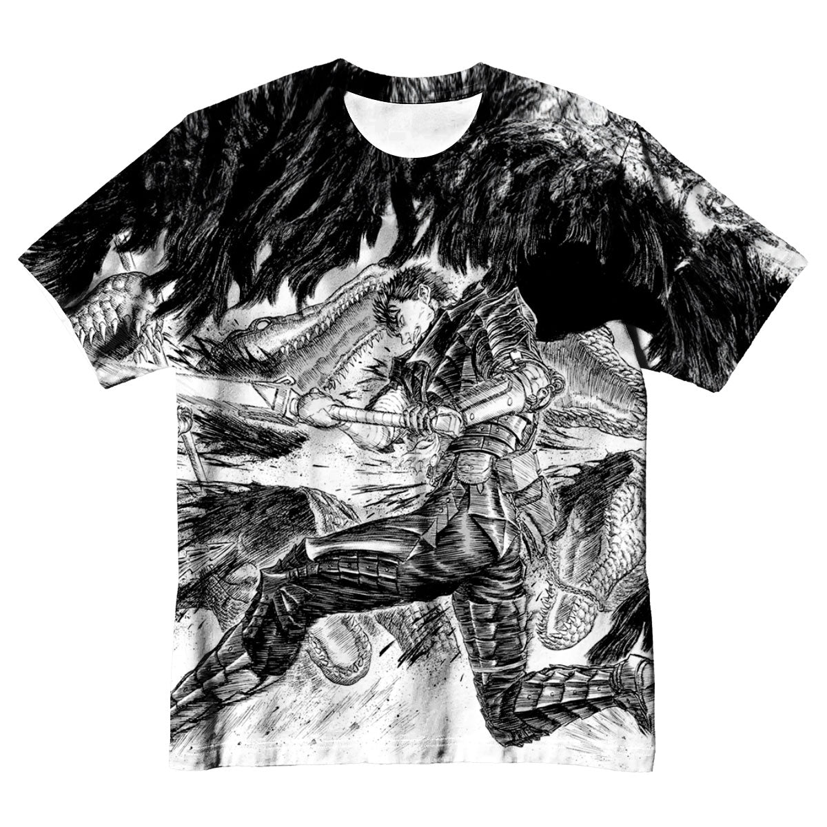 Berserk Guts Slaying Demons Anime Apparel