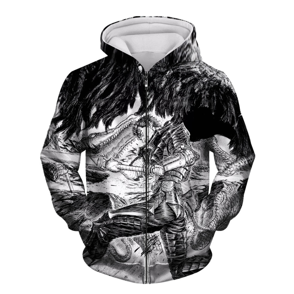 Berserk Guts Slaying Demons Anime Apparel