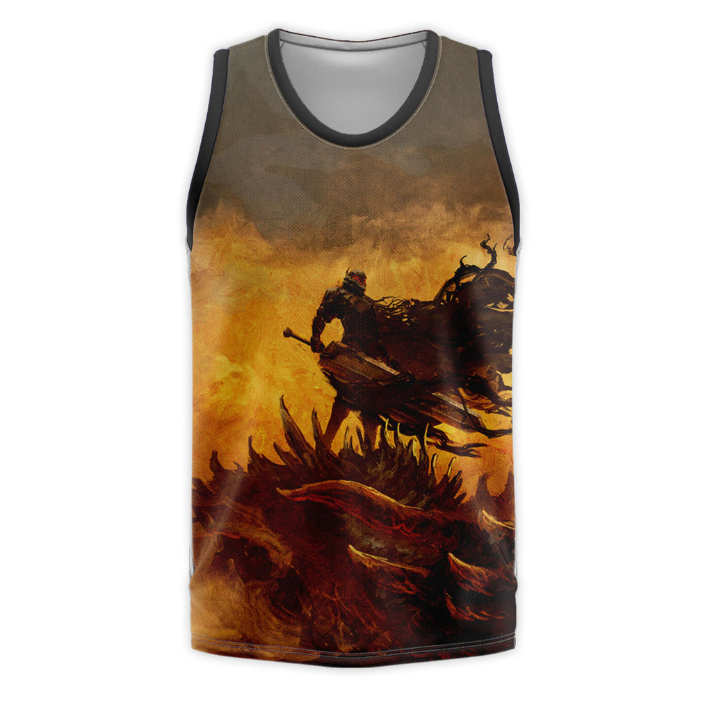 Berserk Guts Standing Giant Dragon Anime Apparel