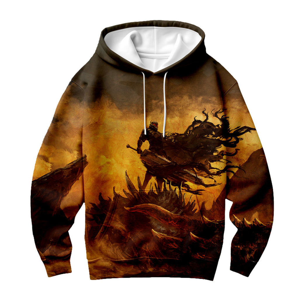 Berserk Guts Standing Giant Dragon Anime Apparel