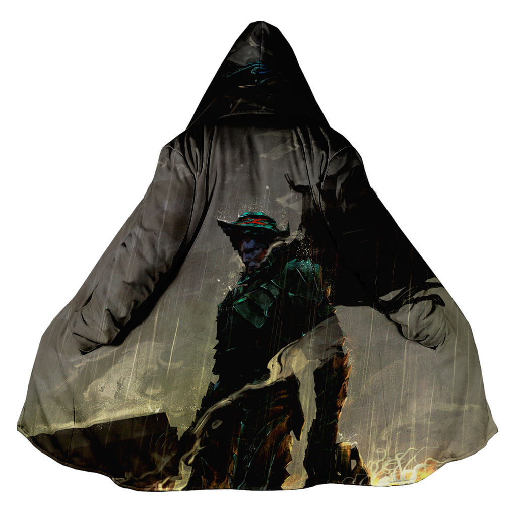 Berserk Guts Standing Rain Battle Anime Apparel