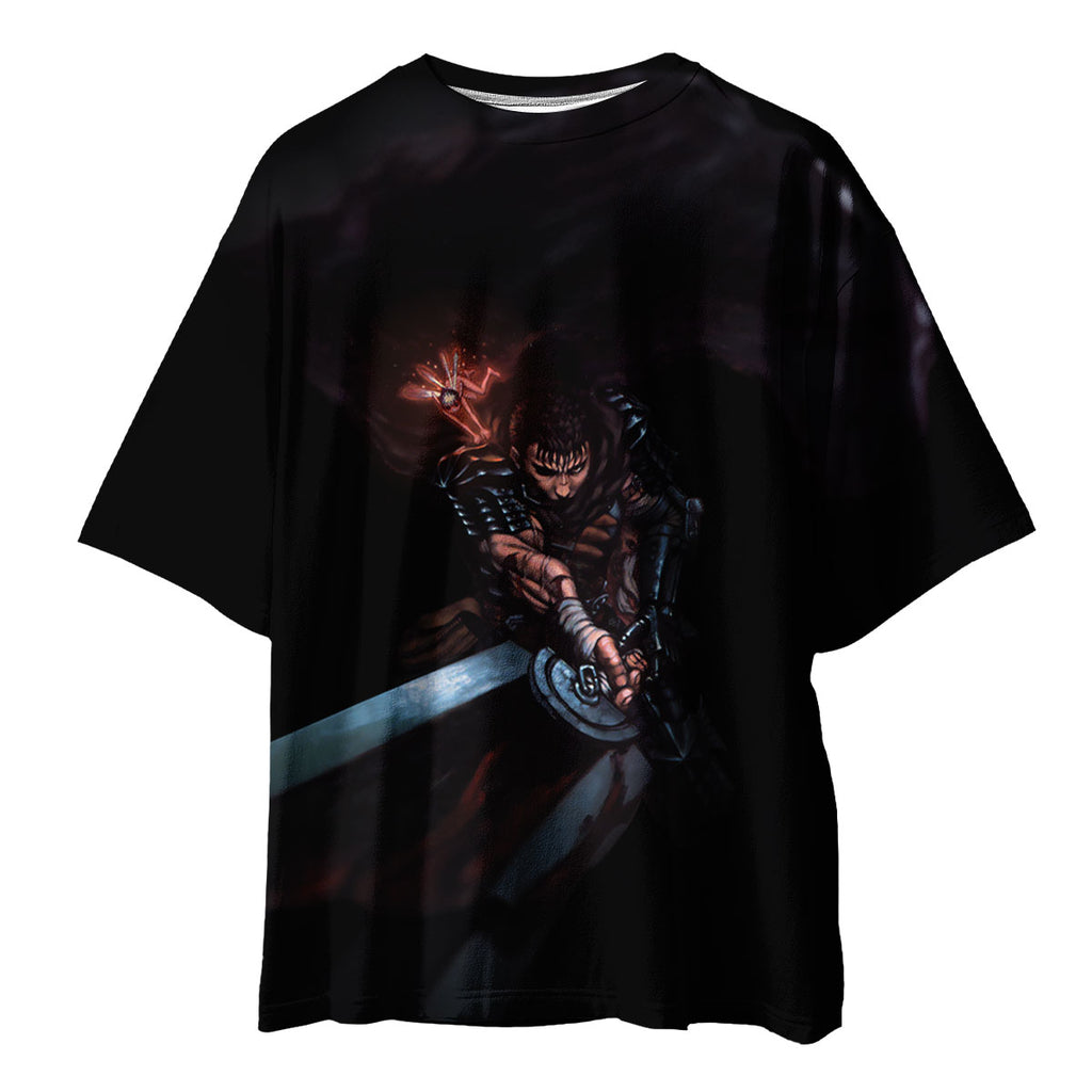 Berserk Guts Swinging Greatsword Anime Apparel