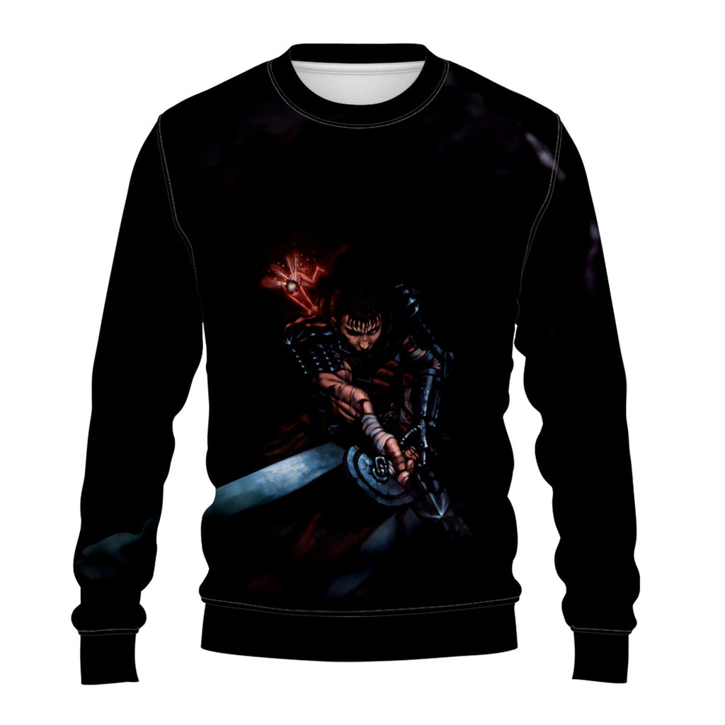 Berserk Guts Swinging Greatsword Anime Apparel