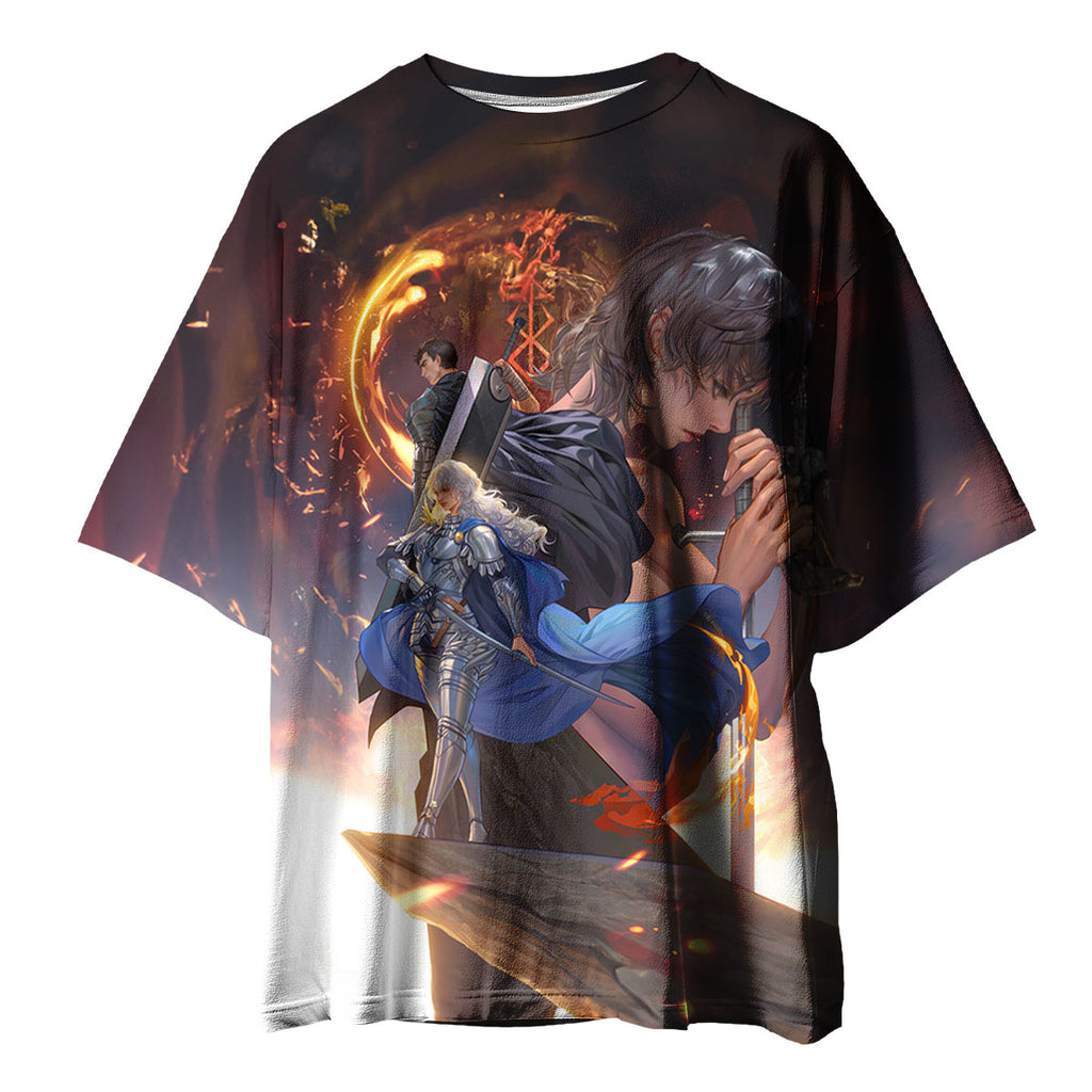 Berserk Guts Sword Allies Anime Apparel