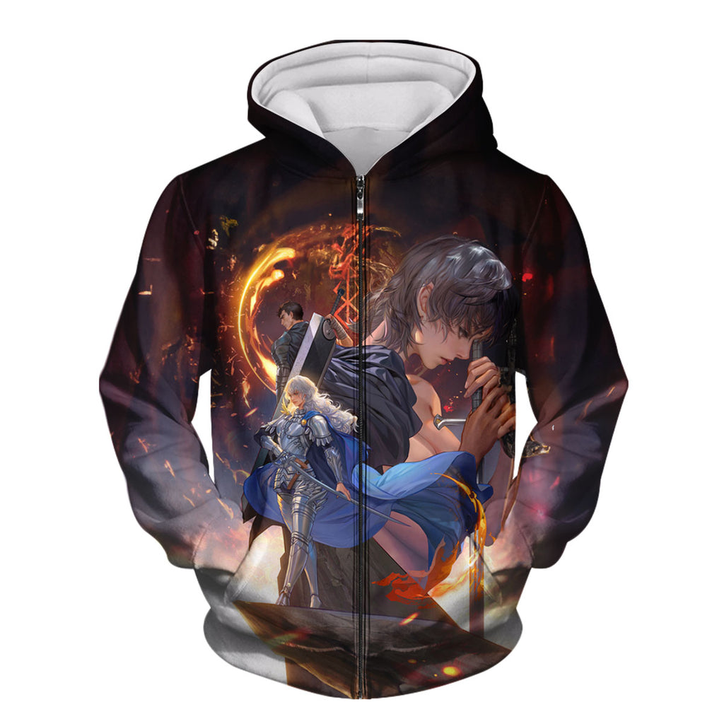 Berserk Guts Sword Allies Anime Apparel