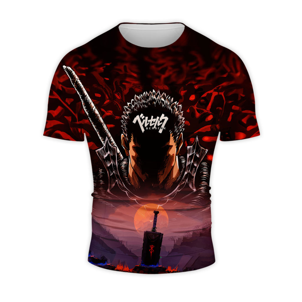 Berserk Guts Sword Amidst Shadows Anime Apparel