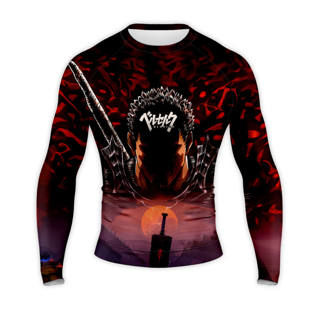 Berserk Guts Sword Amidst Shadows Anime Apparel