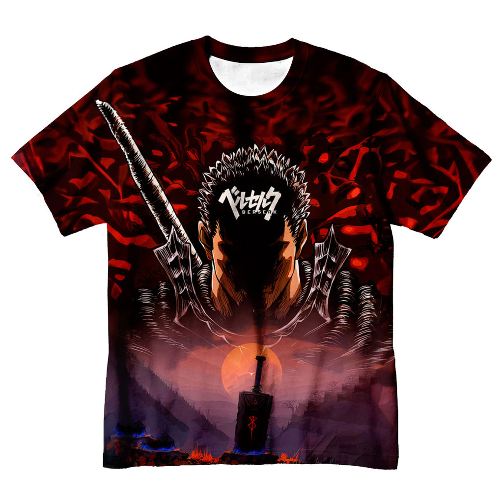 Berserk Guts Sword Amidst Shadows Anime Apparel