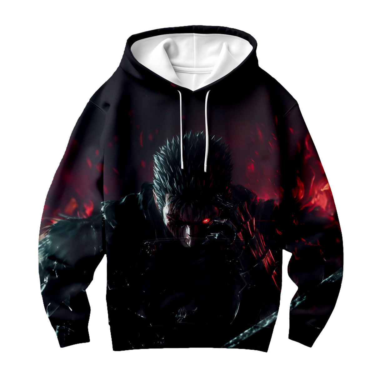 Berserk Guts Sword Contemplation Gaze Anime Apparel