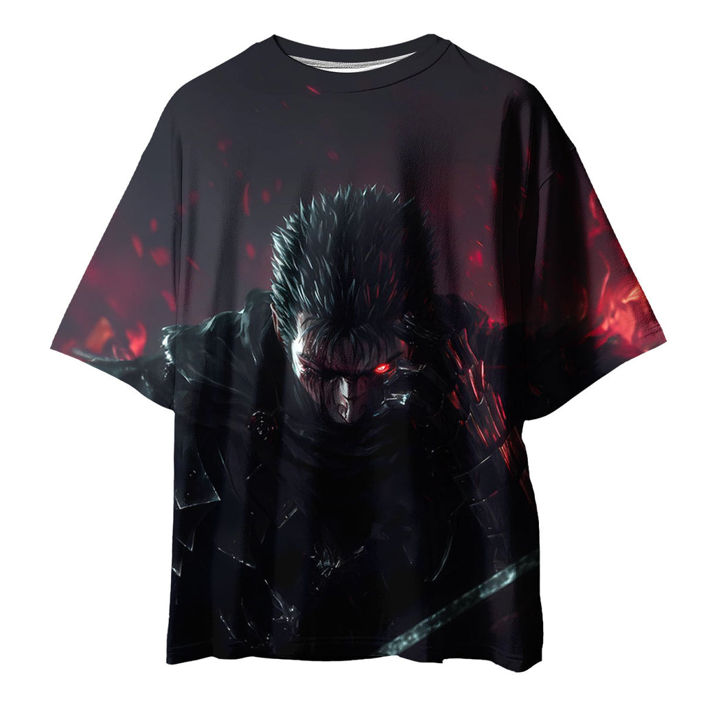 Berserk Guts Sword Contemplation Gaze Anime Apparel