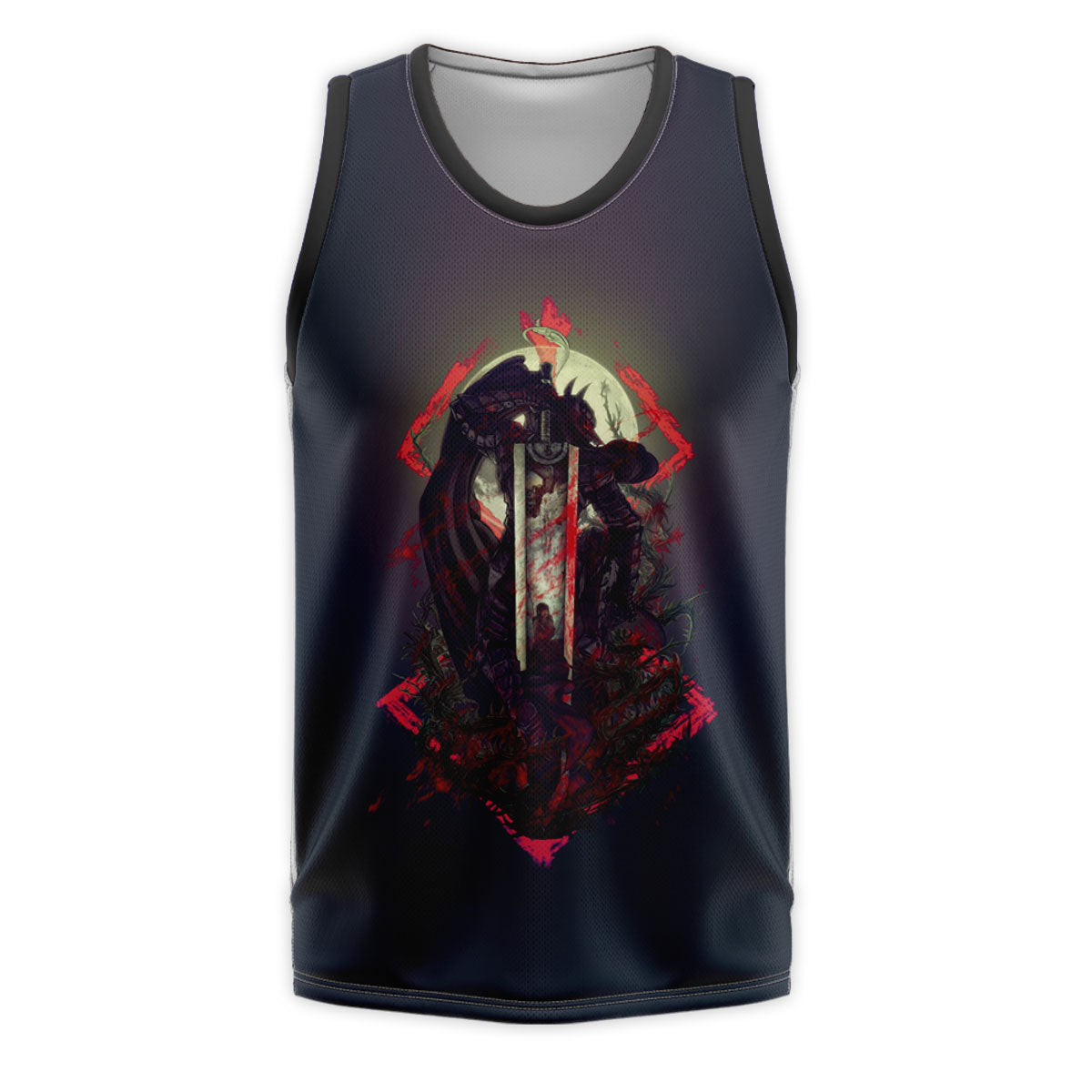 Berserk Guts Sword Silhouette Anime Apparel