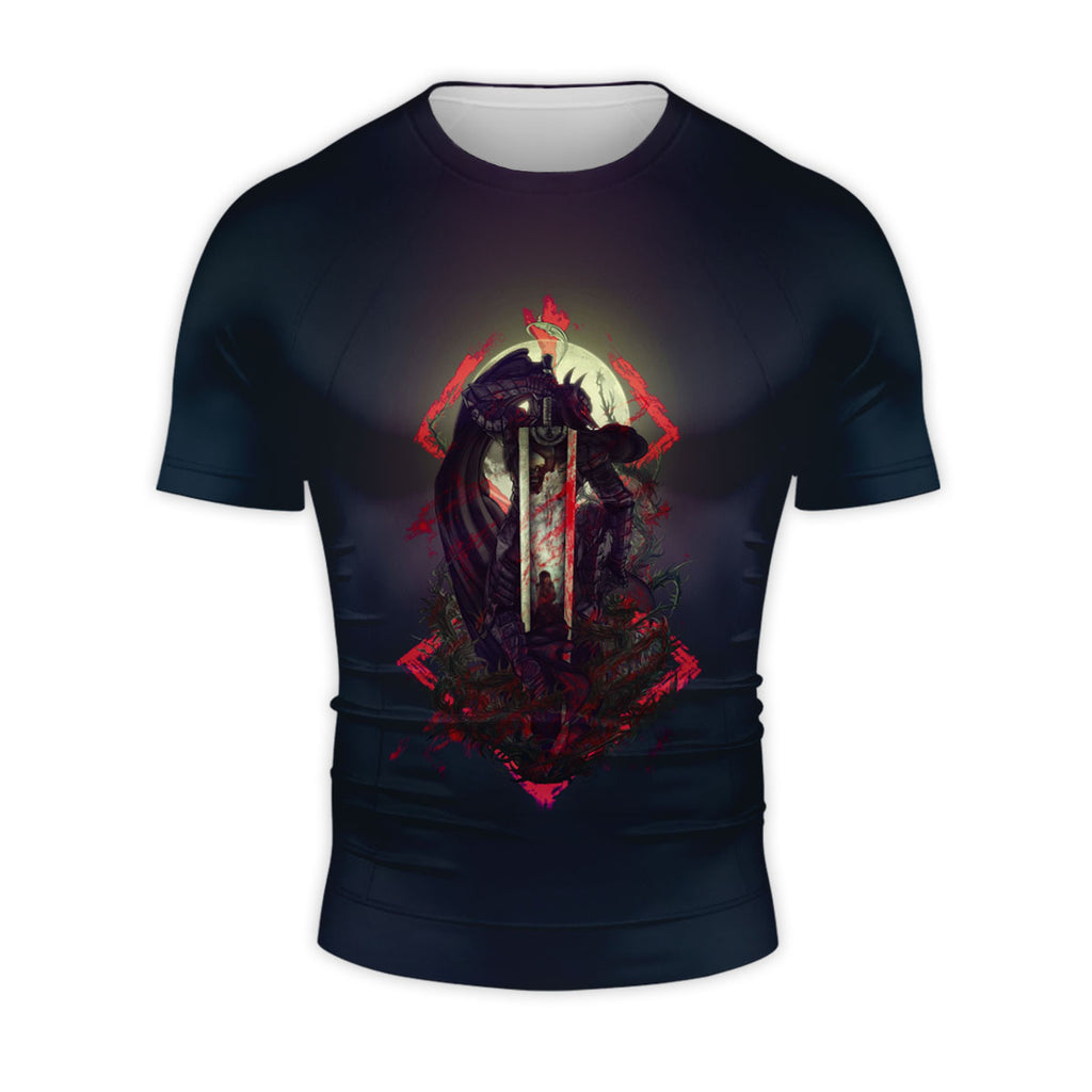 Berserk Guts Sword Silhouette Anime Apparel