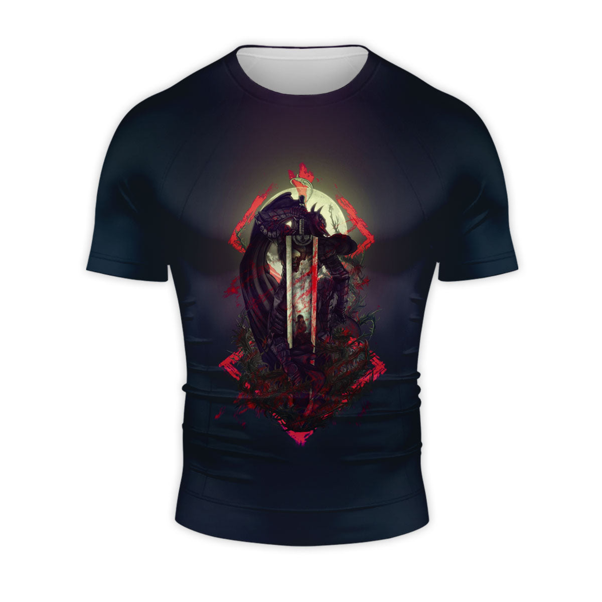 Berserk Guts Sword Silhouette Anime Apparel