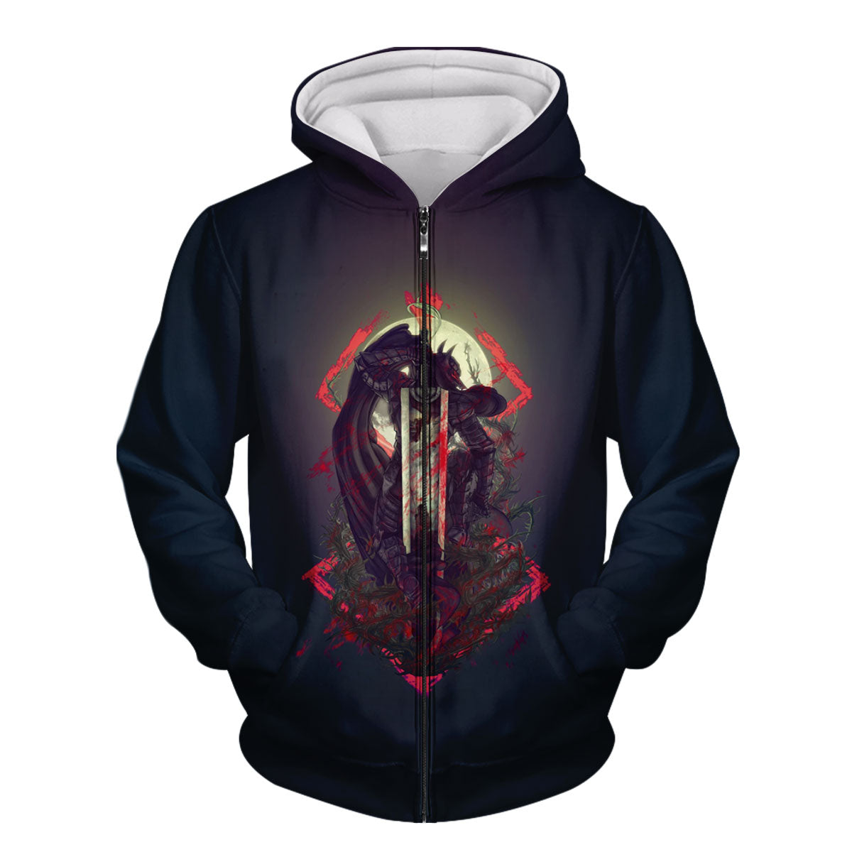 Berserk Guts Sword Silhouette Anime Apparel