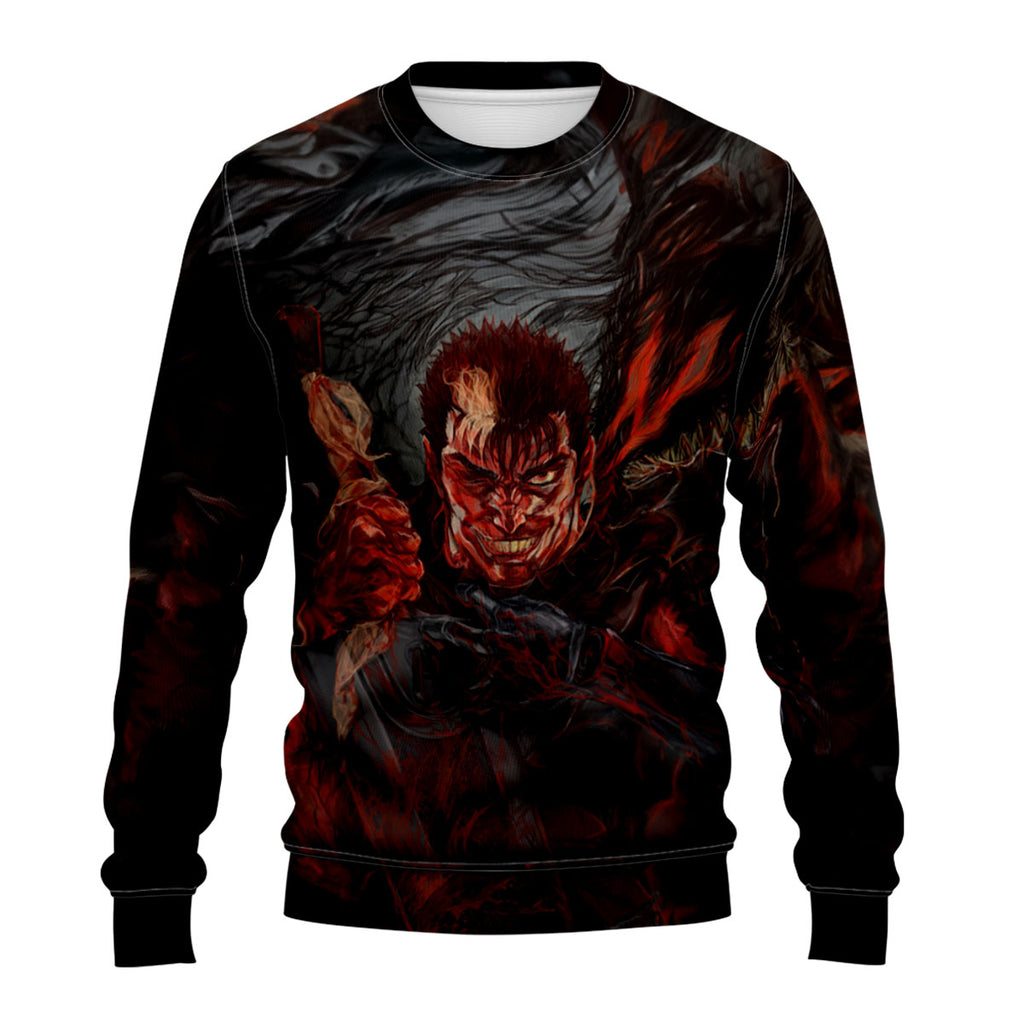 Berserk Guts Sword Warrior Anime Apparel