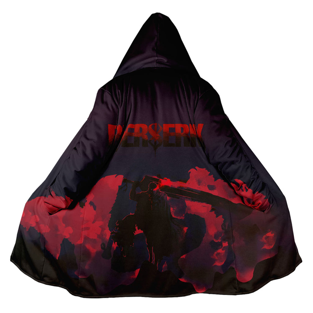 Berserk Guts Sword-Wielding Silhouette Anime Apparel