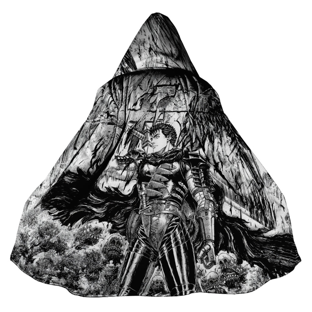 Berserk Guts Wielding Giant Sword Anime Apparel