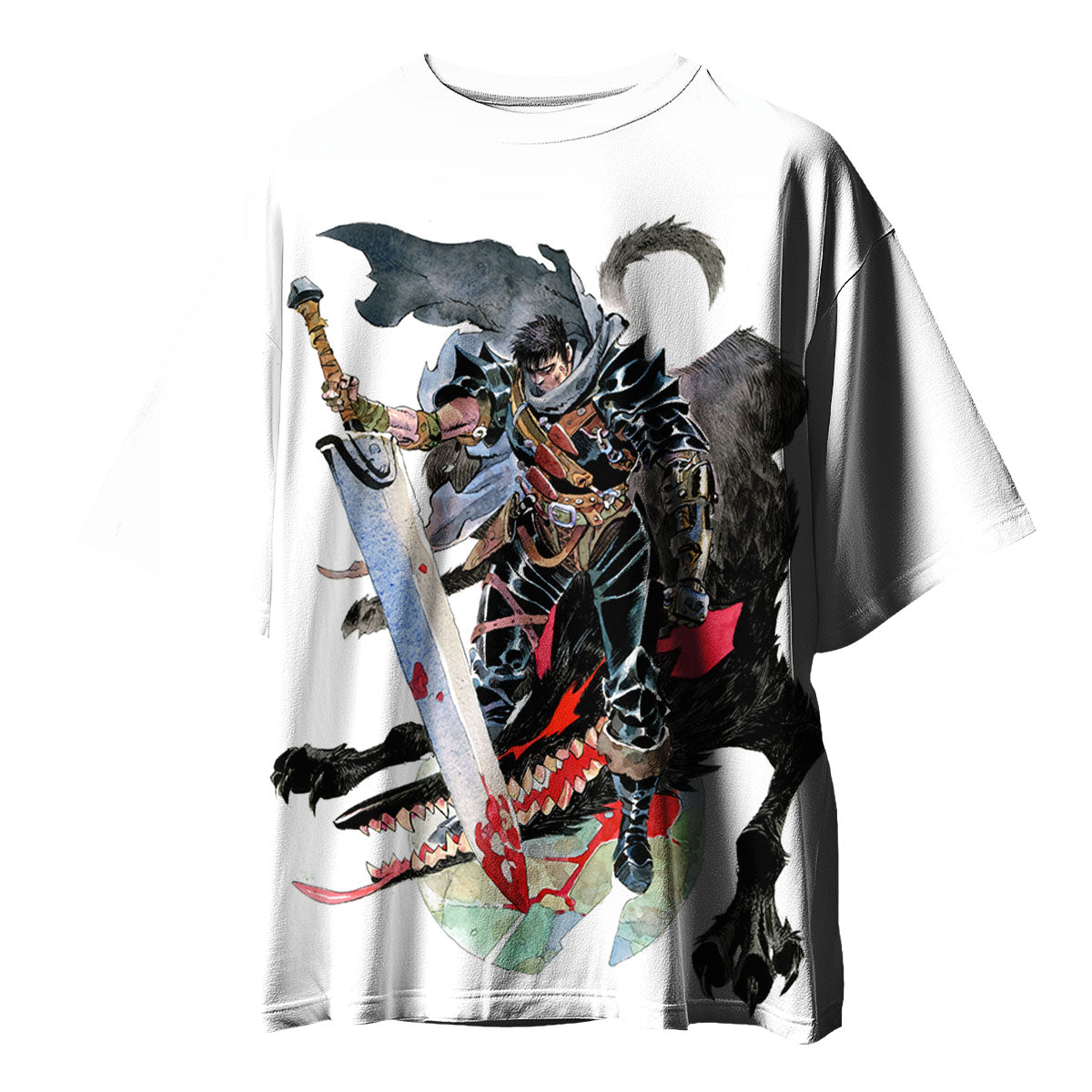 Berserk Guts Wielding Greatsword_3 Anime Apparel