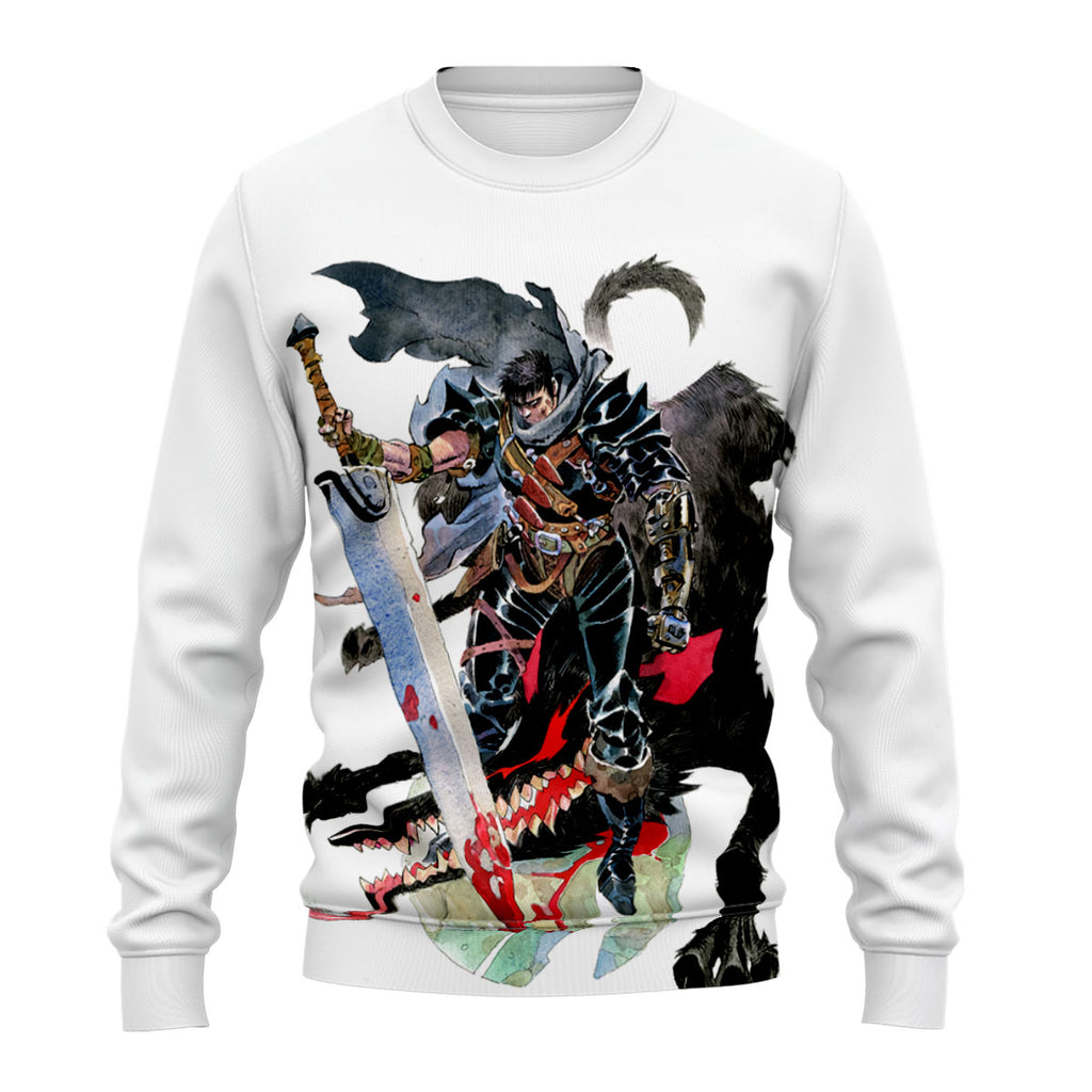 Berserk Guts Wielding Greatsword_3 Anime Apparel